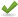 green tick