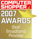 Computer Shopper 2007 Reader Awards